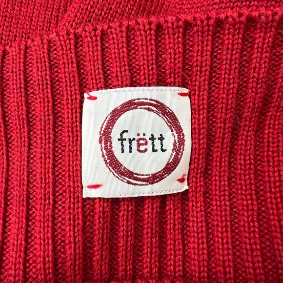 Vintage Merino Wool Column Midi Maxi Skirt Knit High Rise Long Casual Canadian - Picture 5 of 8